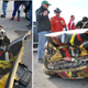 The Miata went about four feet under the Nash, pushing its drivetrain four inches back. Grassroots Motorsports described the wreckage as “some of the worst we’ve seen at any event.” Photo credits: Eric Rood